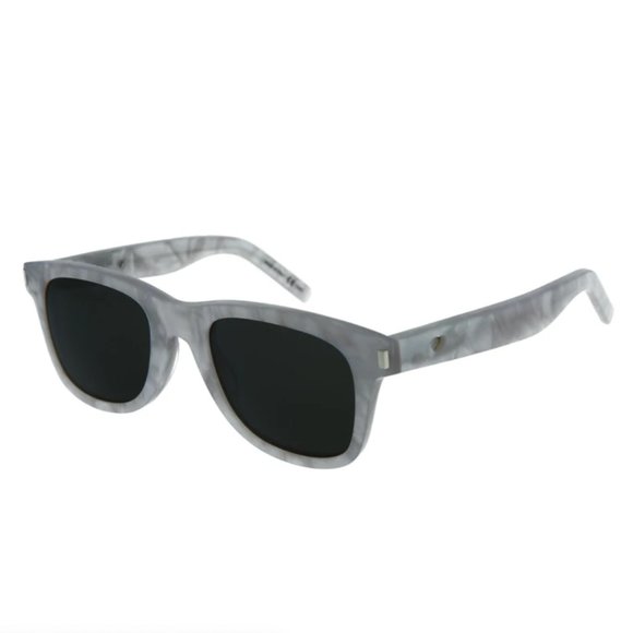 Saint Laurent Unisex Grey Square Sunglasses!
